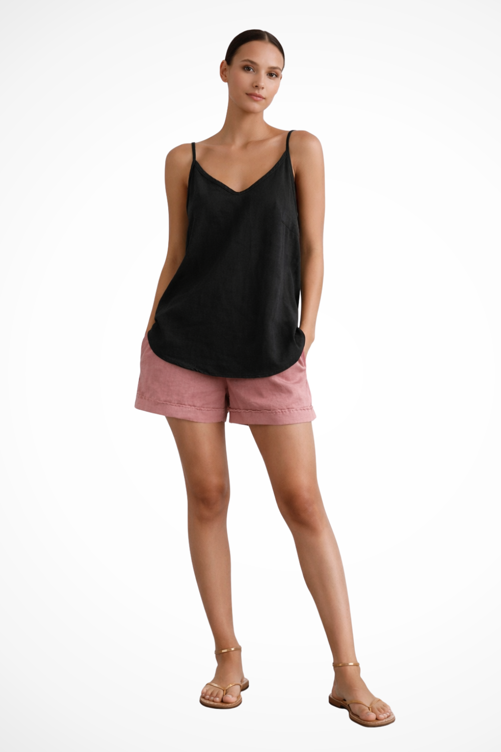 Julianna Women's V-Neck Sleeveless Camisole