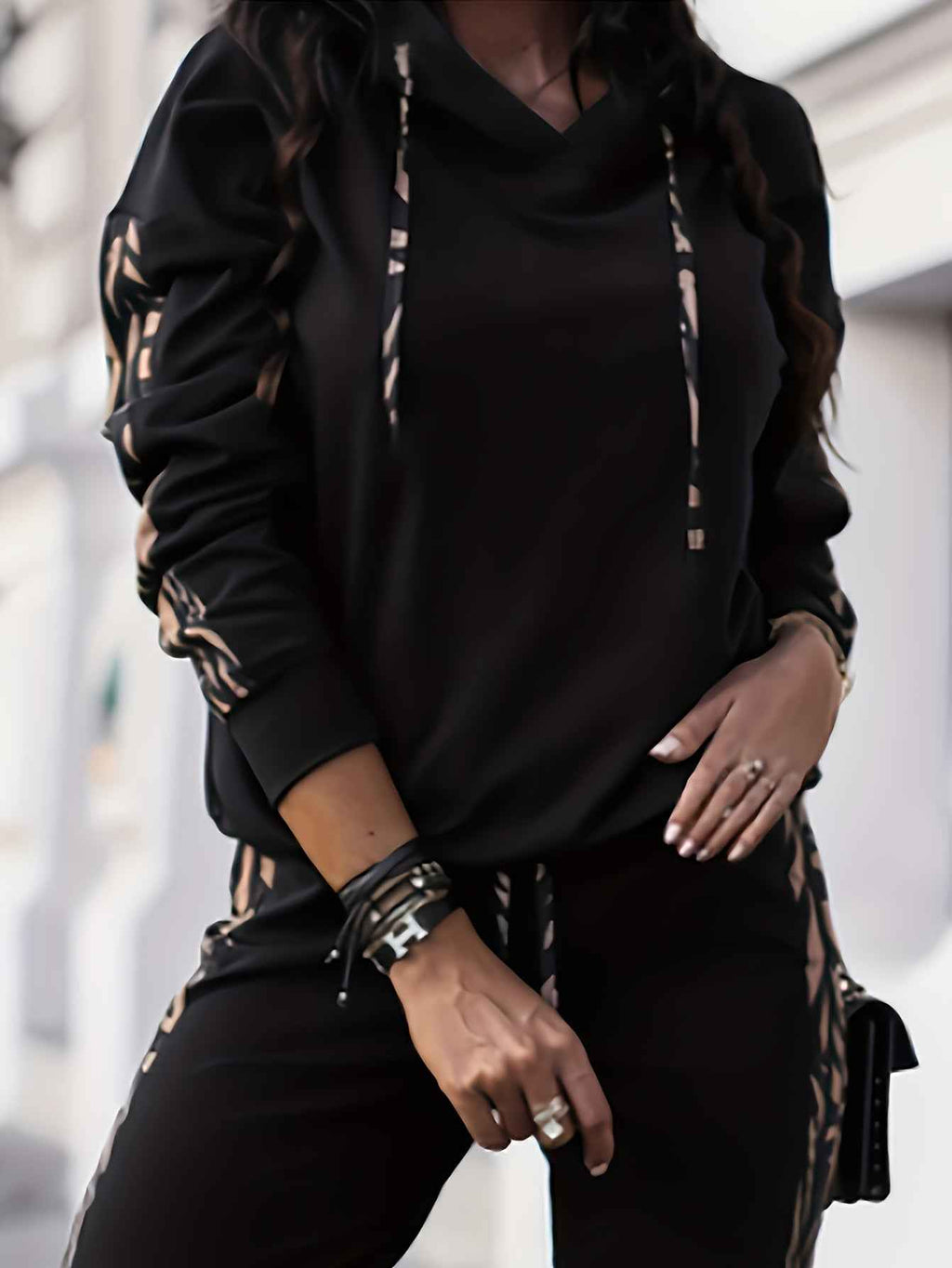 Tailored Blouse and Trouser Set with a Soft Breathable Handle