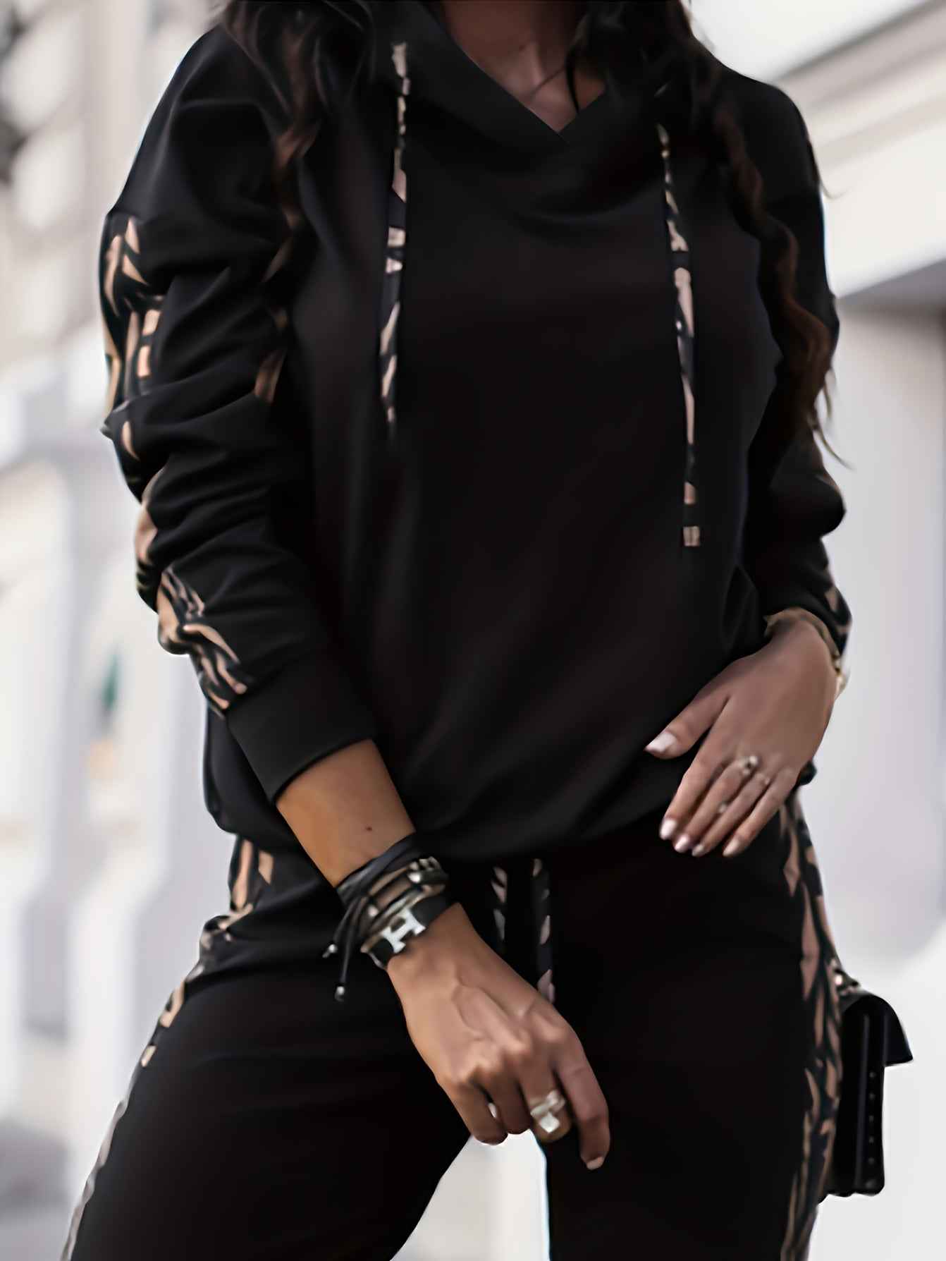 Tailored Blouse and Trouser Set with a Soft Breathable Handle