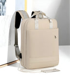 Anti-Theft Backpack with Hidden Back Zips
