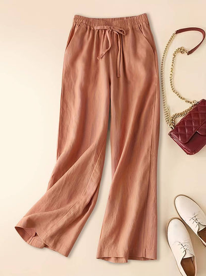 Cherry | Relaxed Drawstring Pants