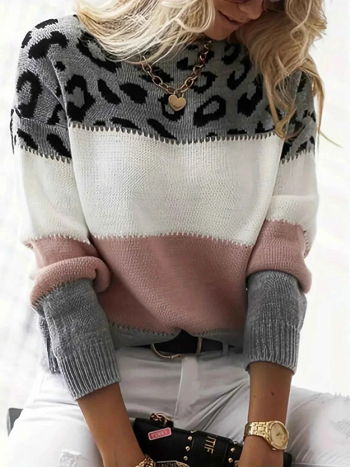 Soft Knit Jumper with an Easy Fit for Cool-Weather Days