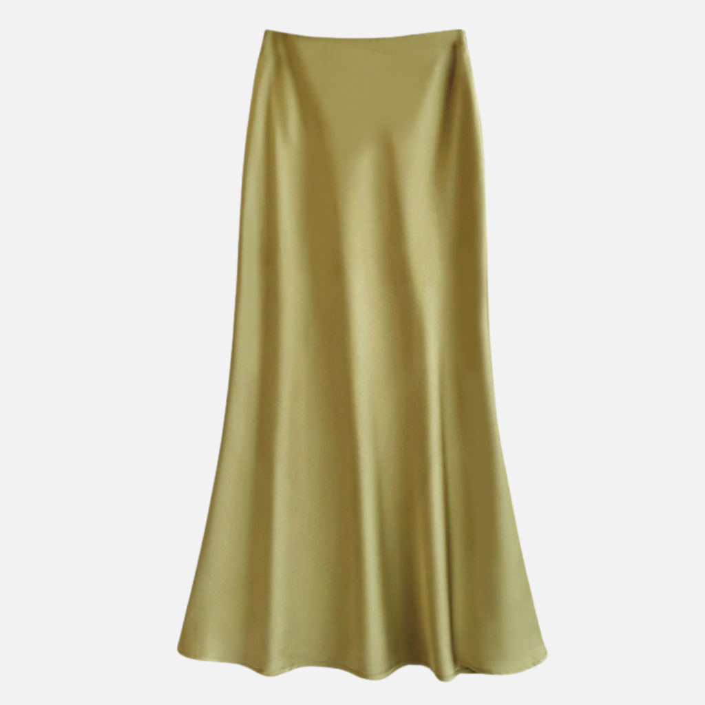 Flowing Woven Midi Skirt