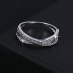 Cross Zirconia Ring