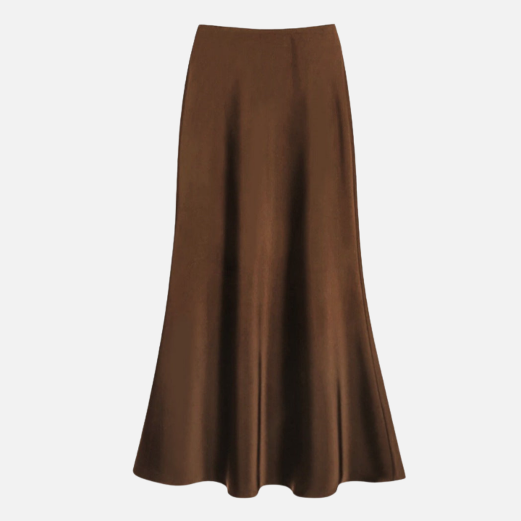 Flowing Woven Midi Skirt