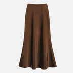 Flowing Woven Midi Skirt
