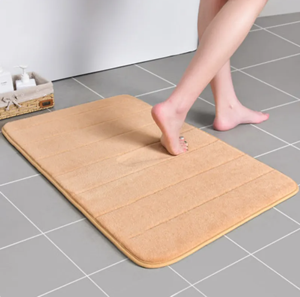 Non-Slip Absorbent Entrance and Kitchen Floor Mat – Soft Texture, Machine Woven