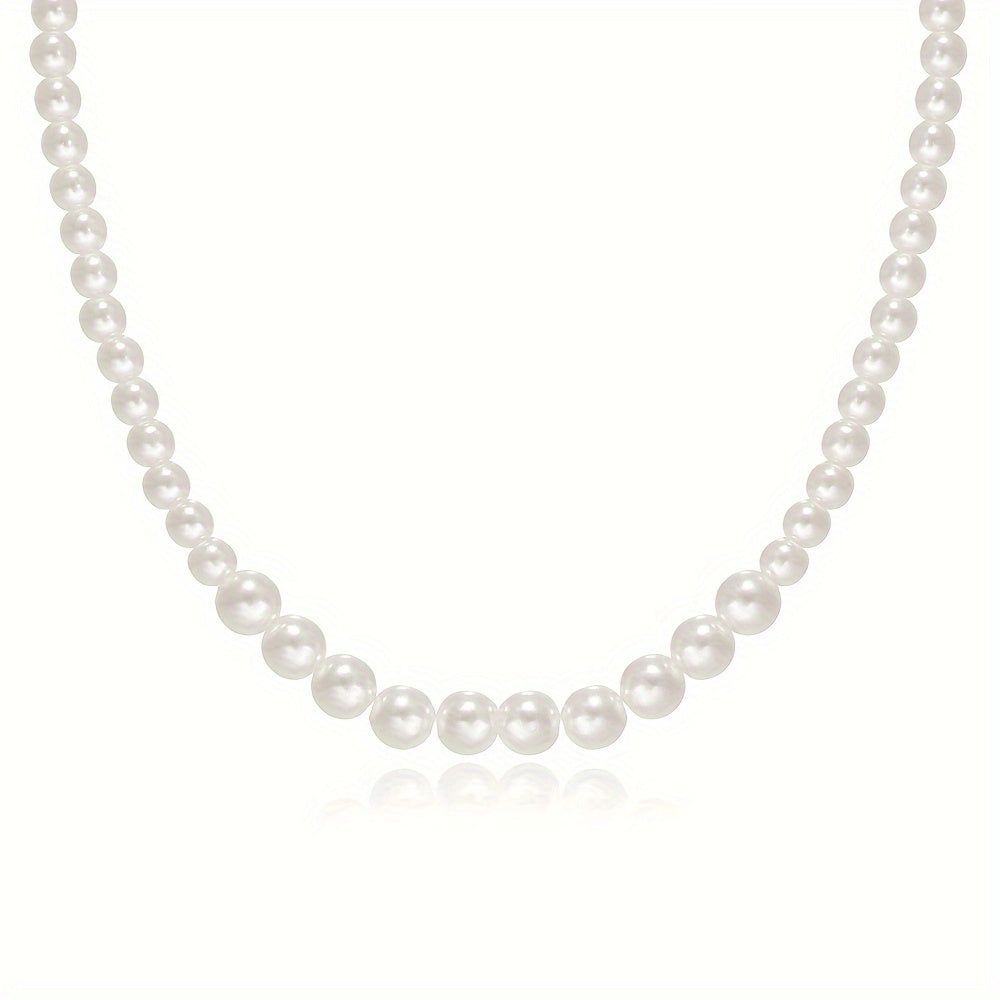 Verstelbare ketting met imitatieparels