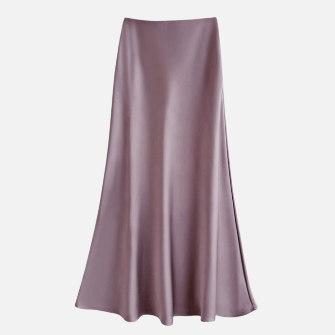 Flowing Woven Midi Skirt