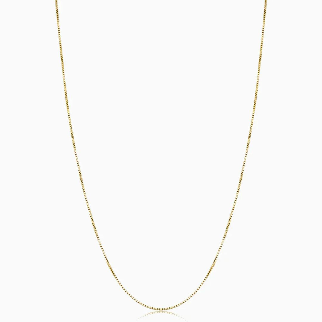 Bali-Style Gold-Tone Chain Necklace