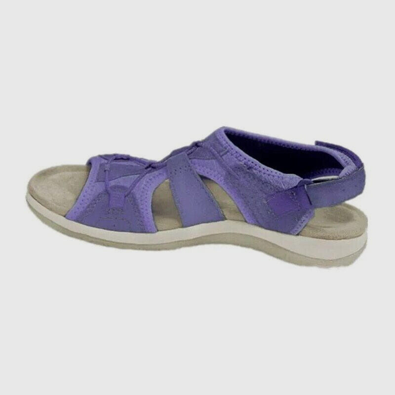 Cut-Out Strap Sport Flat Sandals