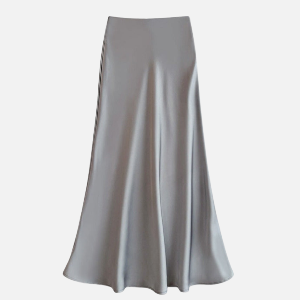 Flowing Woven Midi Skirt