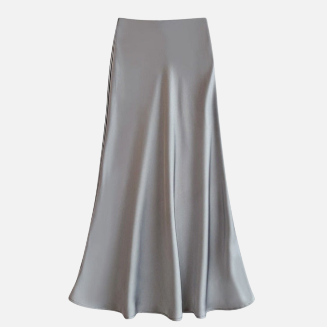 Flowing Woven Midi Skirt