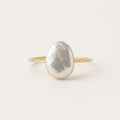 Baroque Pearl Gold-Tone Ring