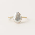 Baroque Pearl Gold-Tone Ring