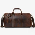 Full Genuine Leather Carry-On Weekend Travel Bag