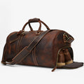 Full Genuine Leather Carry-On Weekend Travel Bag