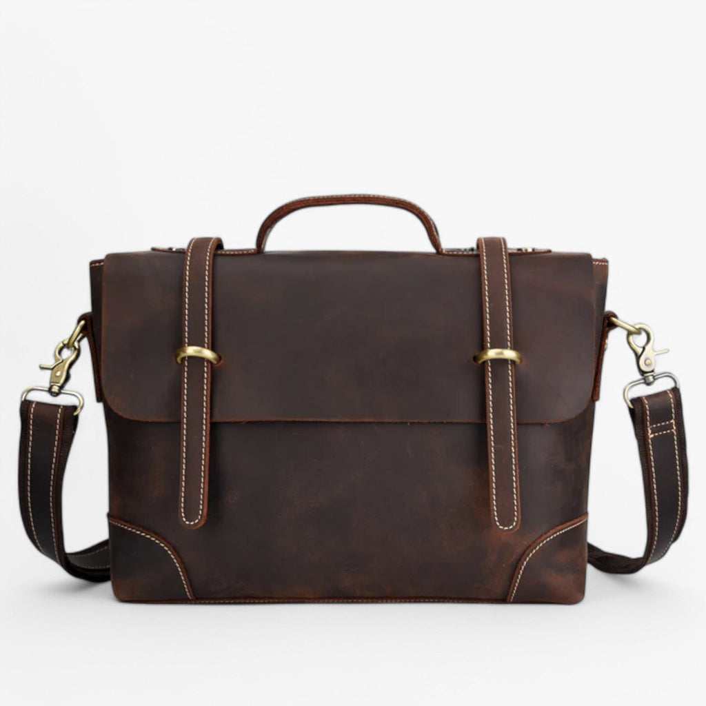 Exclusive Organised Leather Briefcase for Ambitious Professionals