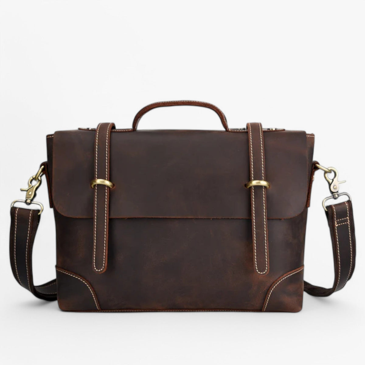Exclusive Organised Leather Briefcase for Ambitious Professionals