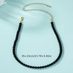 Classic Pearl Necklace in Four Colours