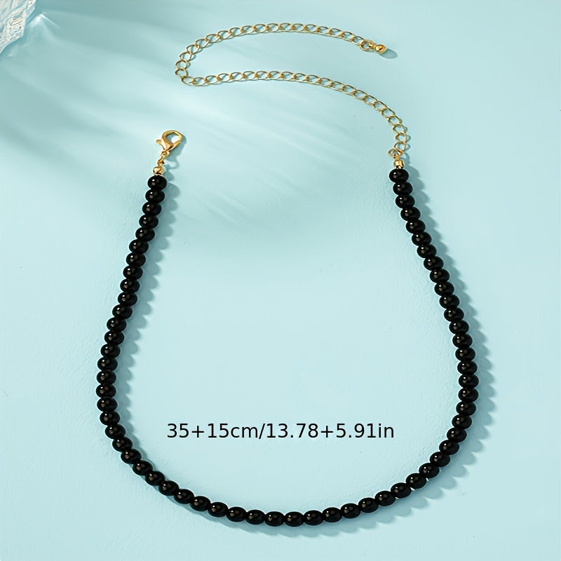 Classic Pearl Necklace in Four Colours
