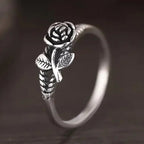 Retro Rose Flower Ring