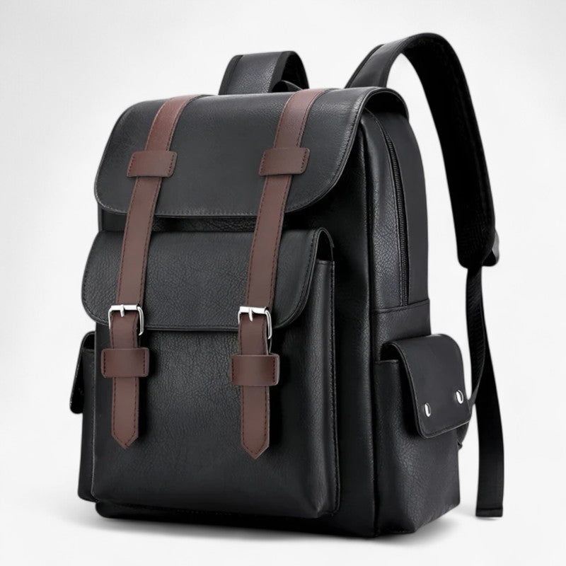 Refined Premium Leather Backpack in Black, Brown or Chocolate