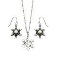 Snowflake Pearl Jewellery Set
