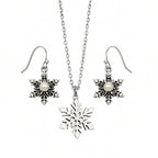 Snowflake Pearl Jewellery Set