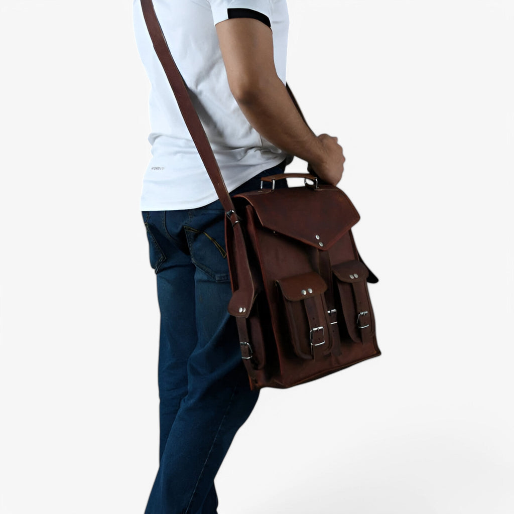 Convertible Backpack, Shoulder and Laptop Bag in Three Sizes