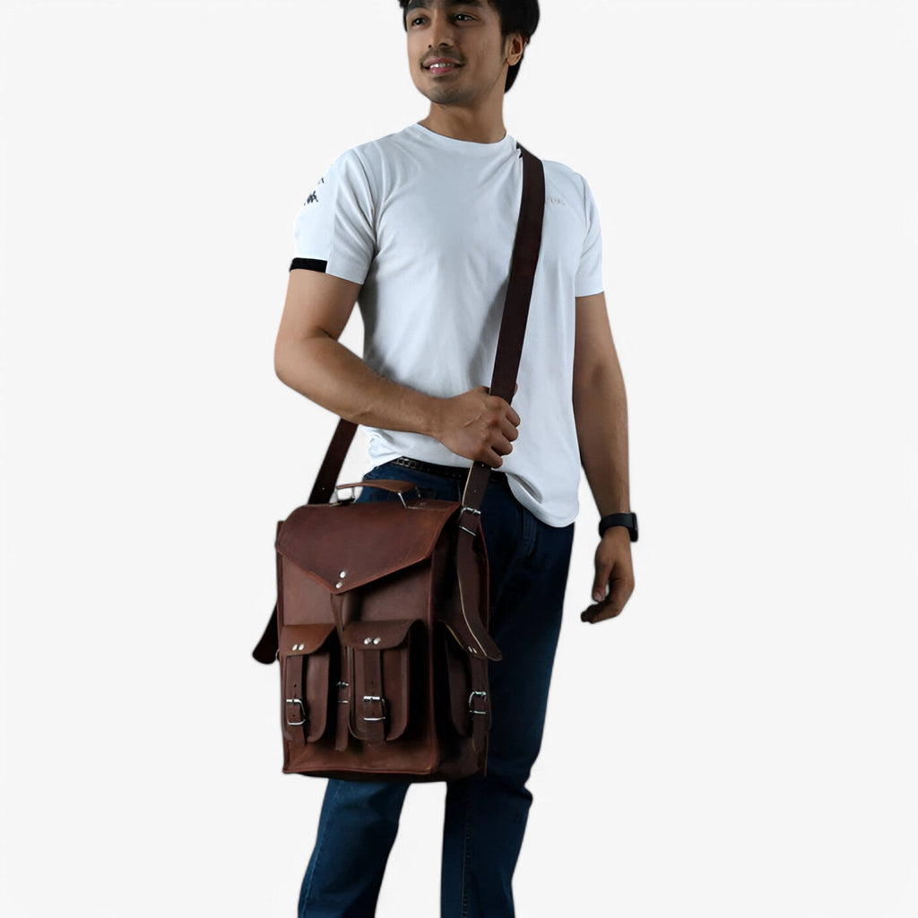 Convertible Backpack, Shoulder and Laptop Bag in Three Sizes