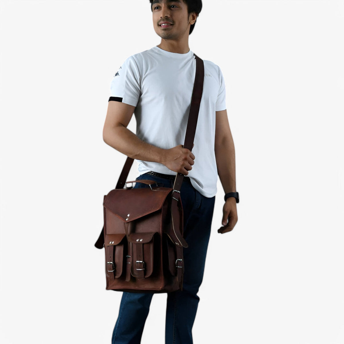 Convertible Backpack, Shoulder and Laptop Bag in Three Sizes