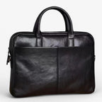 Men's Genuine Leather Messenger Bag with Shoulder Strap