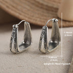 Etnische boho geometrische vintage oorringen