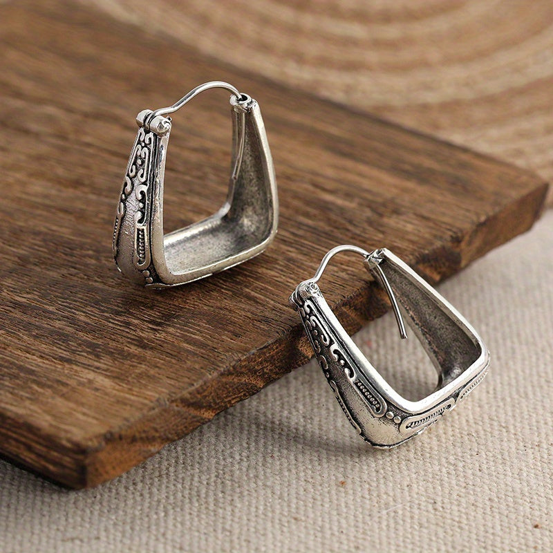 Etnische boho geometrische vintage oorringen