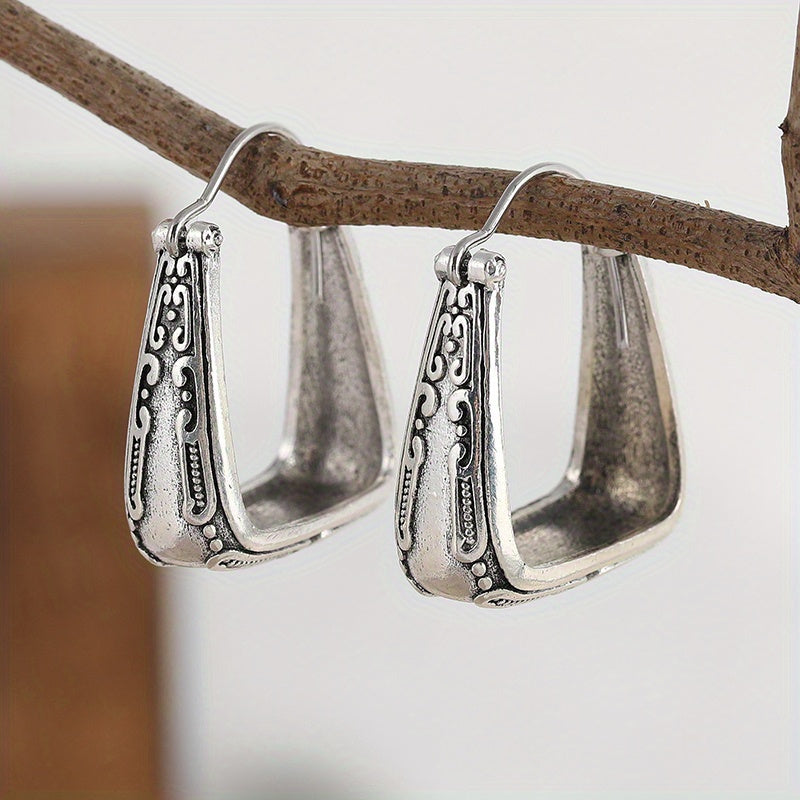 Etnische boho geometrische vintage oorringen