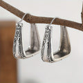 Etnische boho geometrische vintage oorringen