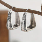 Etnische boho geometrische vintage oorringen