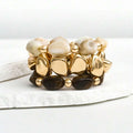 Bohemian Retro Geometric Acrylic Bead Bracelet