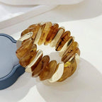 Bohemian Retro Geometric Acrylic Bead Bracelet