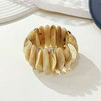 Bohemian Retro Geometric Acrylic Bead Bracelet