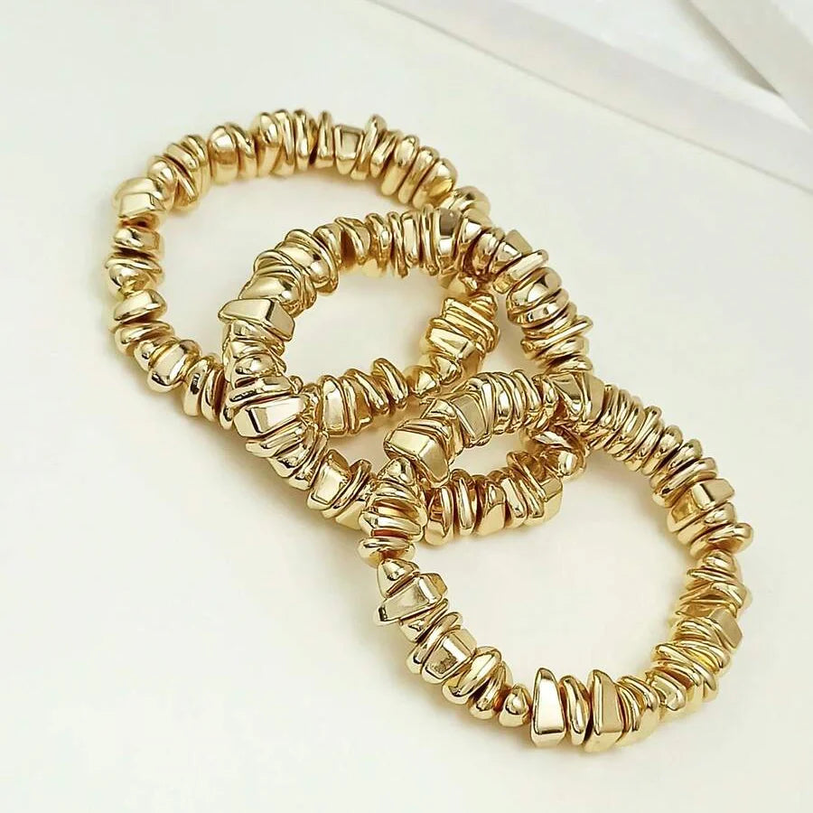 Bohemian Retro Geometric Acrylic Bead Bracelet