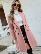 Timeless Tailored Coat with a Clean Longline Silhouette