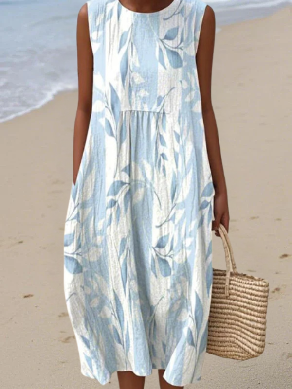 Midi Dress with a Comfortable Relaxed Everyday Fit