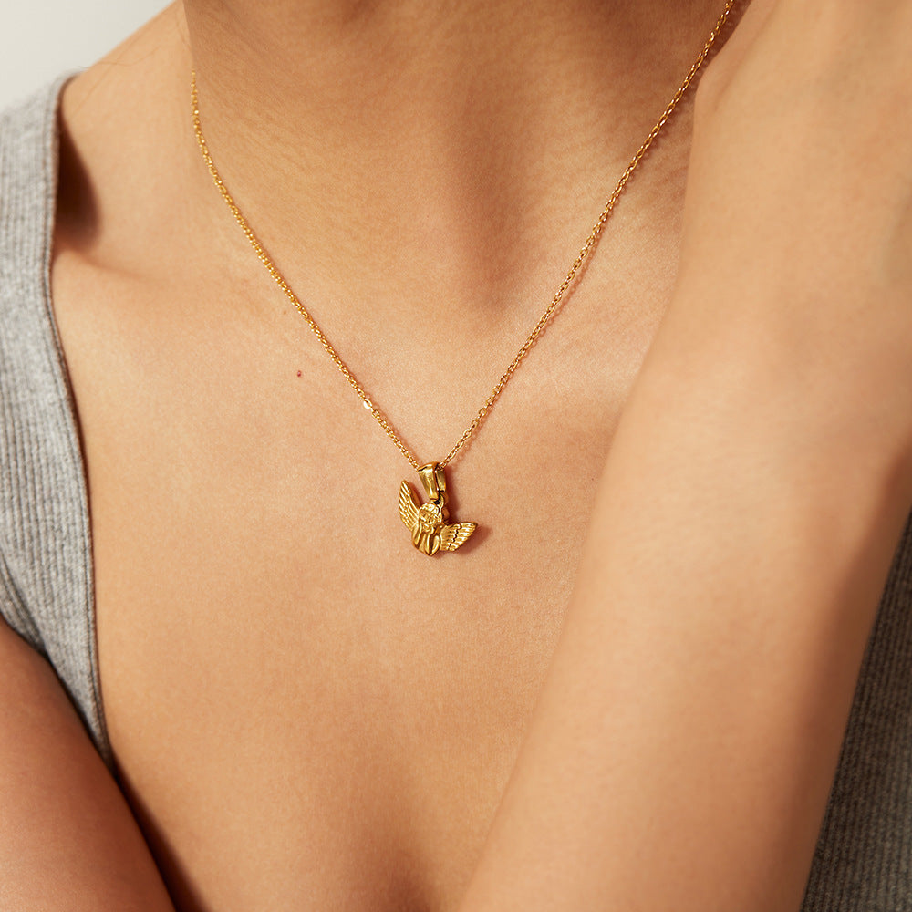 Ketting met beschermengel