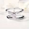 Silver-Tone Infinity Ring