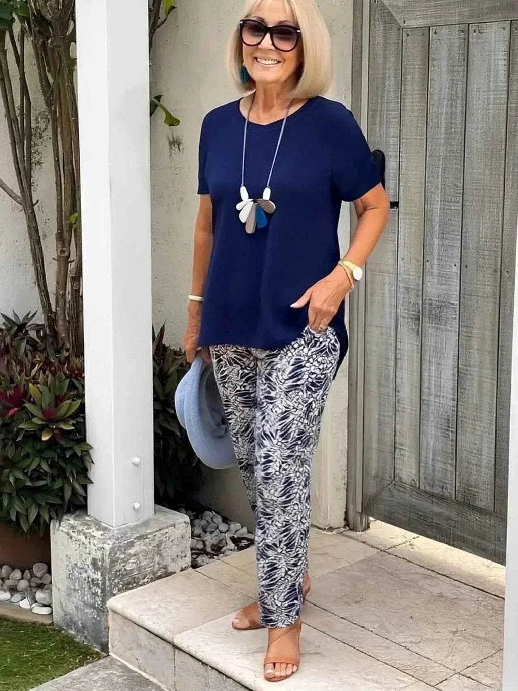 Lightweight Two-Piece Set with a Relaxed, Airy Silhouette