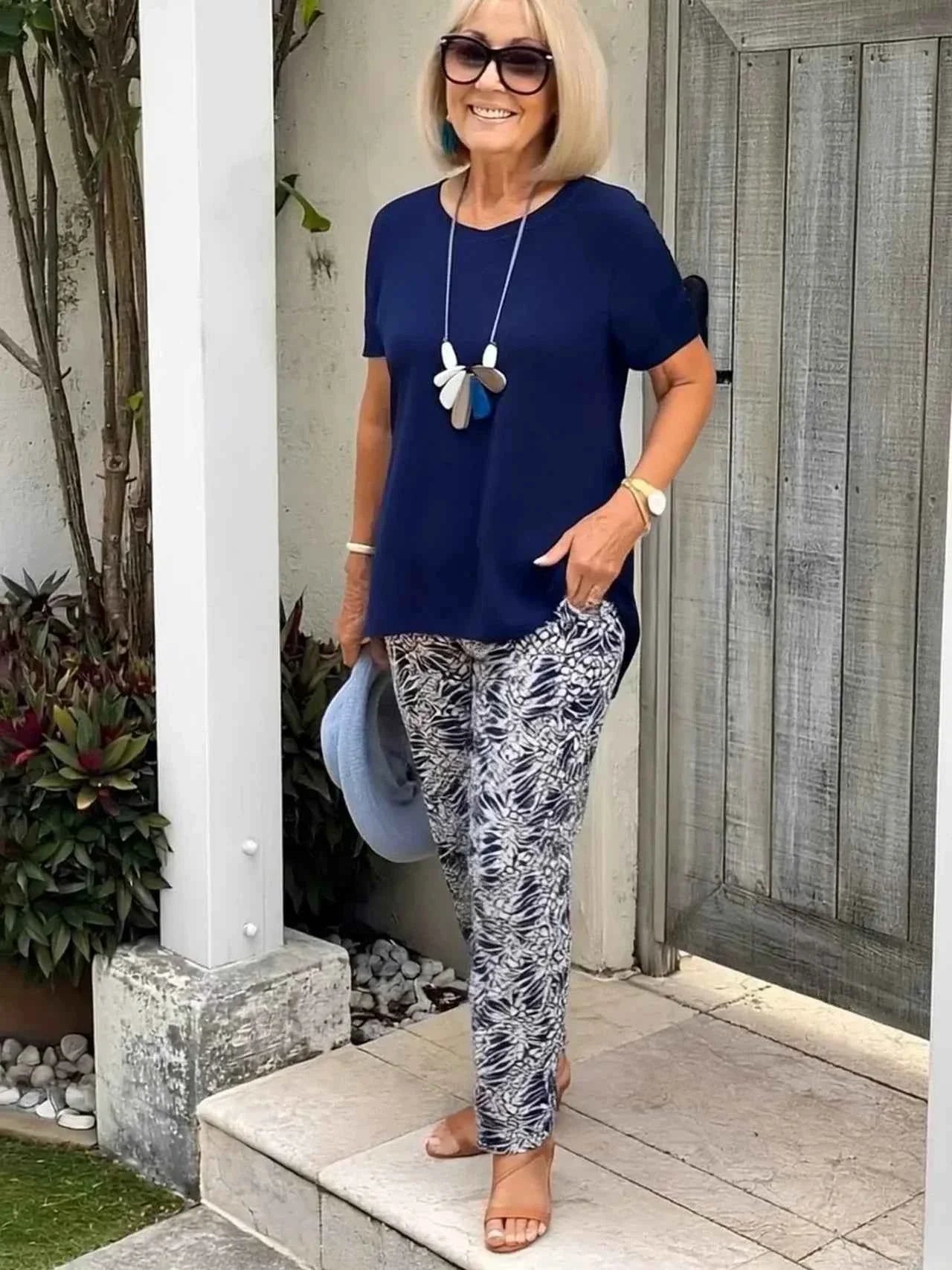 Lightweight Two-Piece Set with a Relaxed, Airy Silhouette