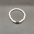Armband met hart en initiaal van A tot Z