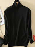 Fine Knit Roll Neck Jumper for Layering Under a Blazer